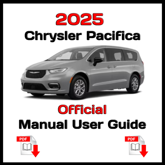 2025 Chrysler Pacifica Official Manual User Guide
