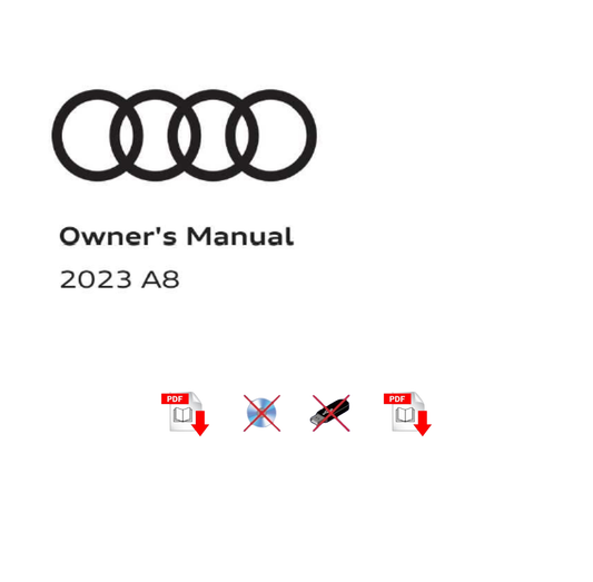 2023 Audi A8 Owner's Manual User Guide