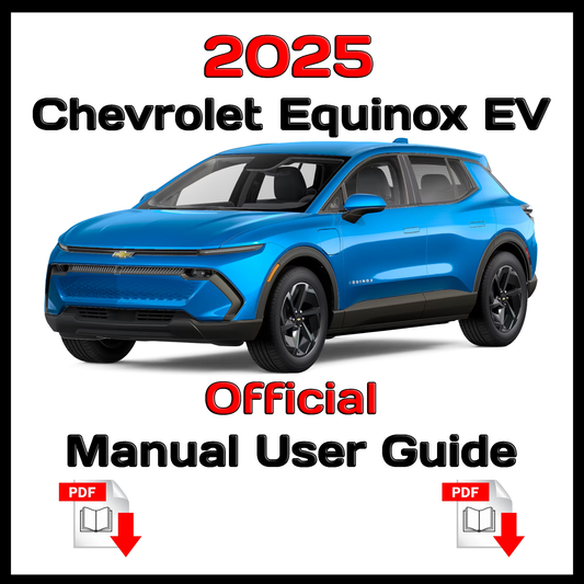 2025 Chevrolet Equinox EV Official Manual User Guide
