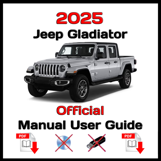 2025 Jeep Gladiator Official Manual User Guide