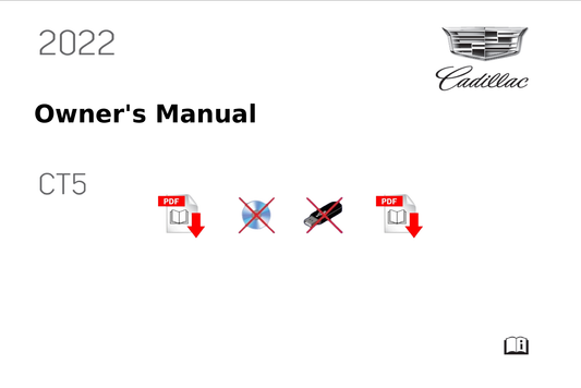 2022 Cadillac CT5 Owner's Manual User Guide