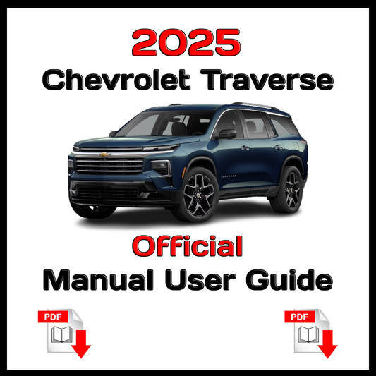 2025 Chevrolet Traverse Official Manual User Guide