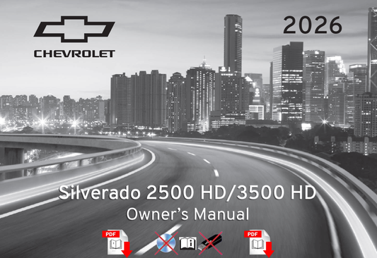 2026 Chevrolet Silverado 2500HD 3500HD Official Manual User Guide