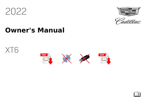 2022 Cadillac XT6 Owner's Manual User Guide