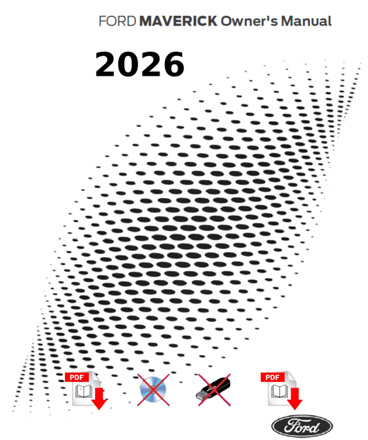 2026 Ford Maverick Owner's Manual User Guide