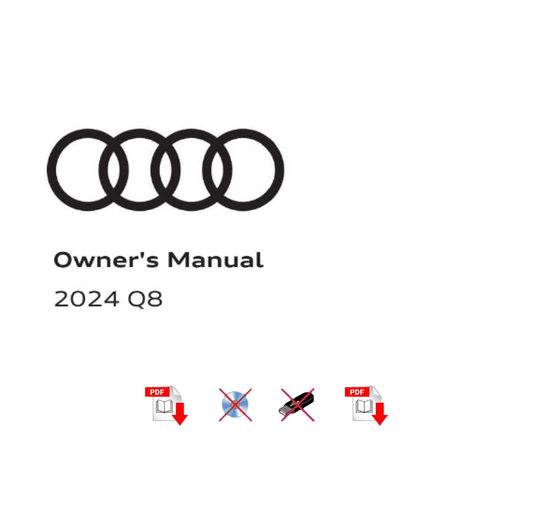 2024 Audi Q8 Owner's Manual User Guide