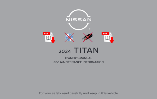 2024 Nissan Titan Owner's Manual User Guide