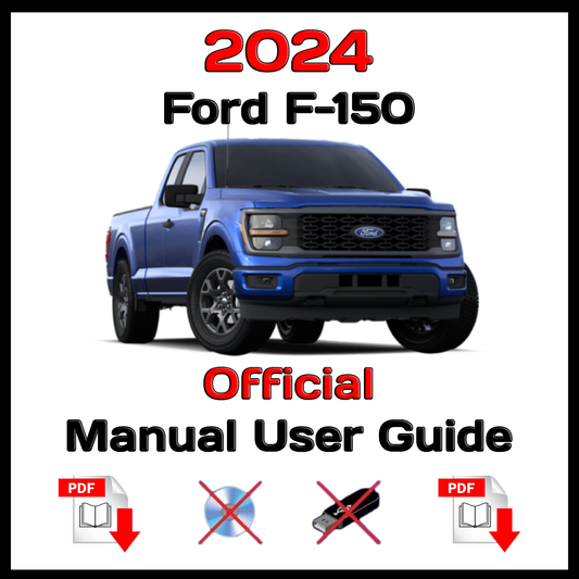 2024 Ford F150 Official Manual User Guide