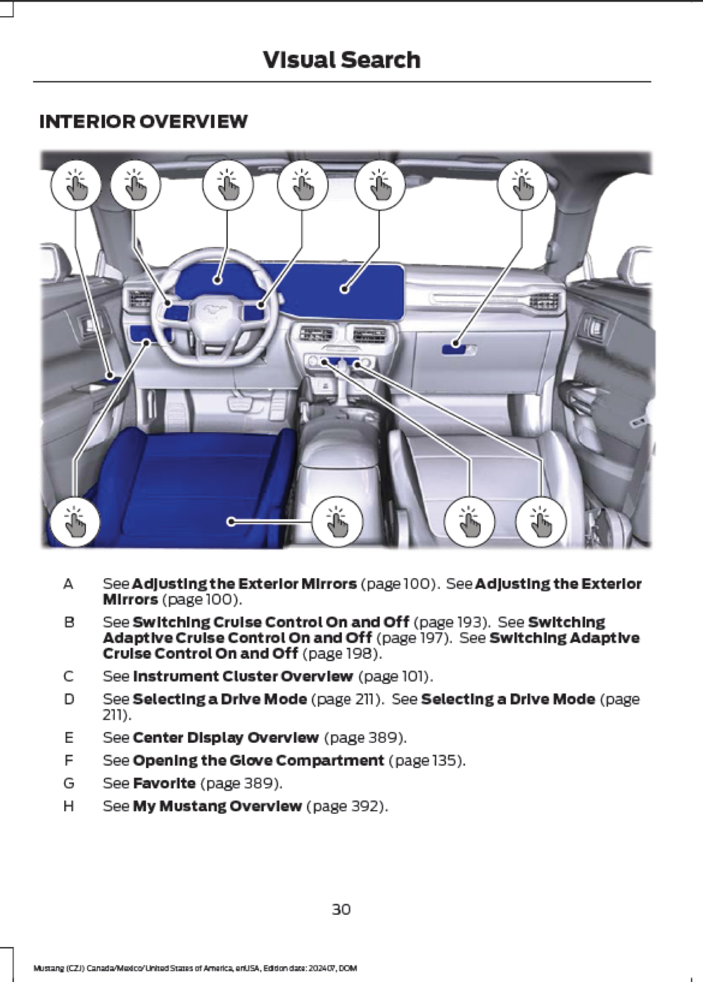 2025 Ford Mustang Official Manual User Guide