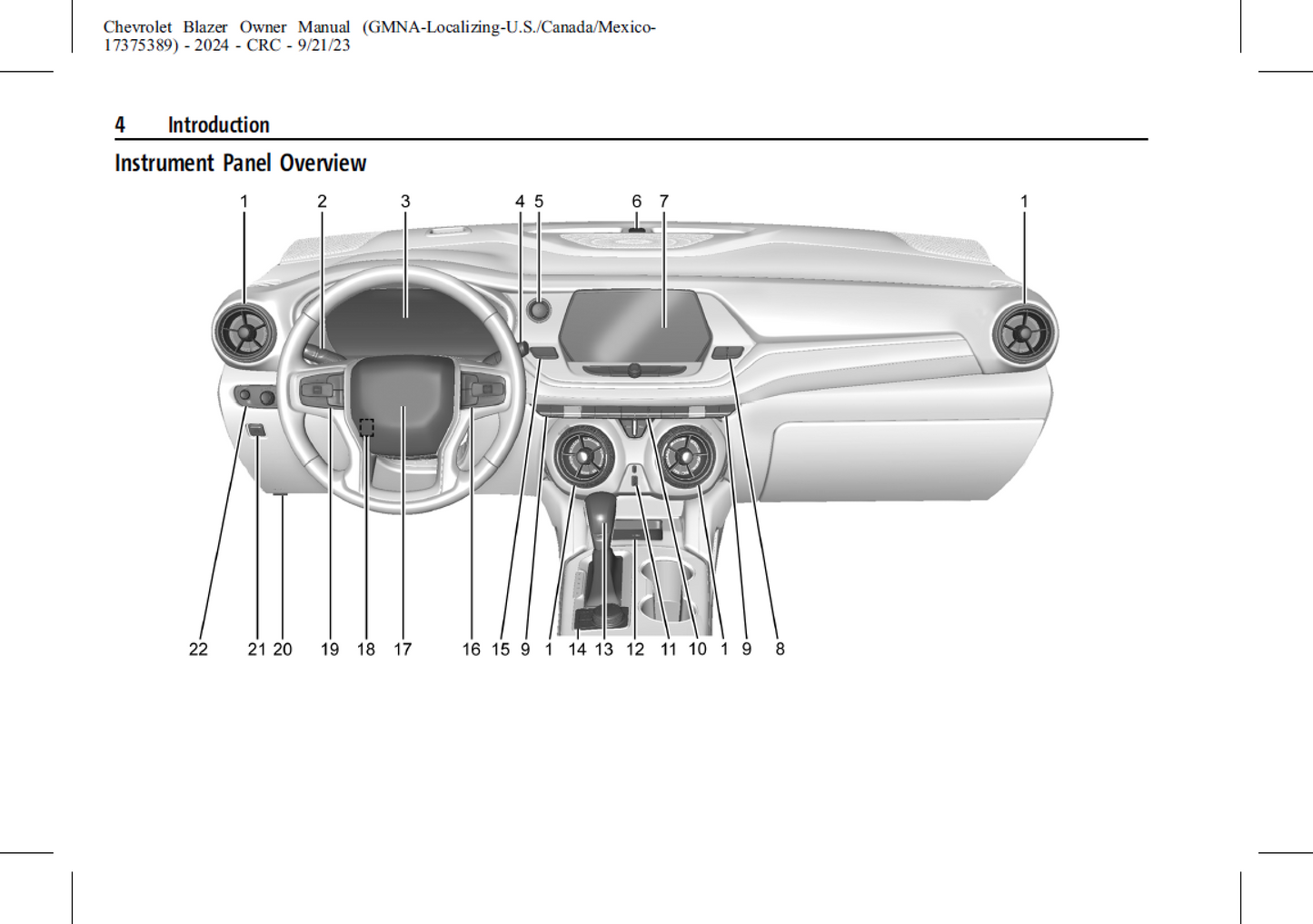 2024 Chevrolet Blazer Official Manual User Guide