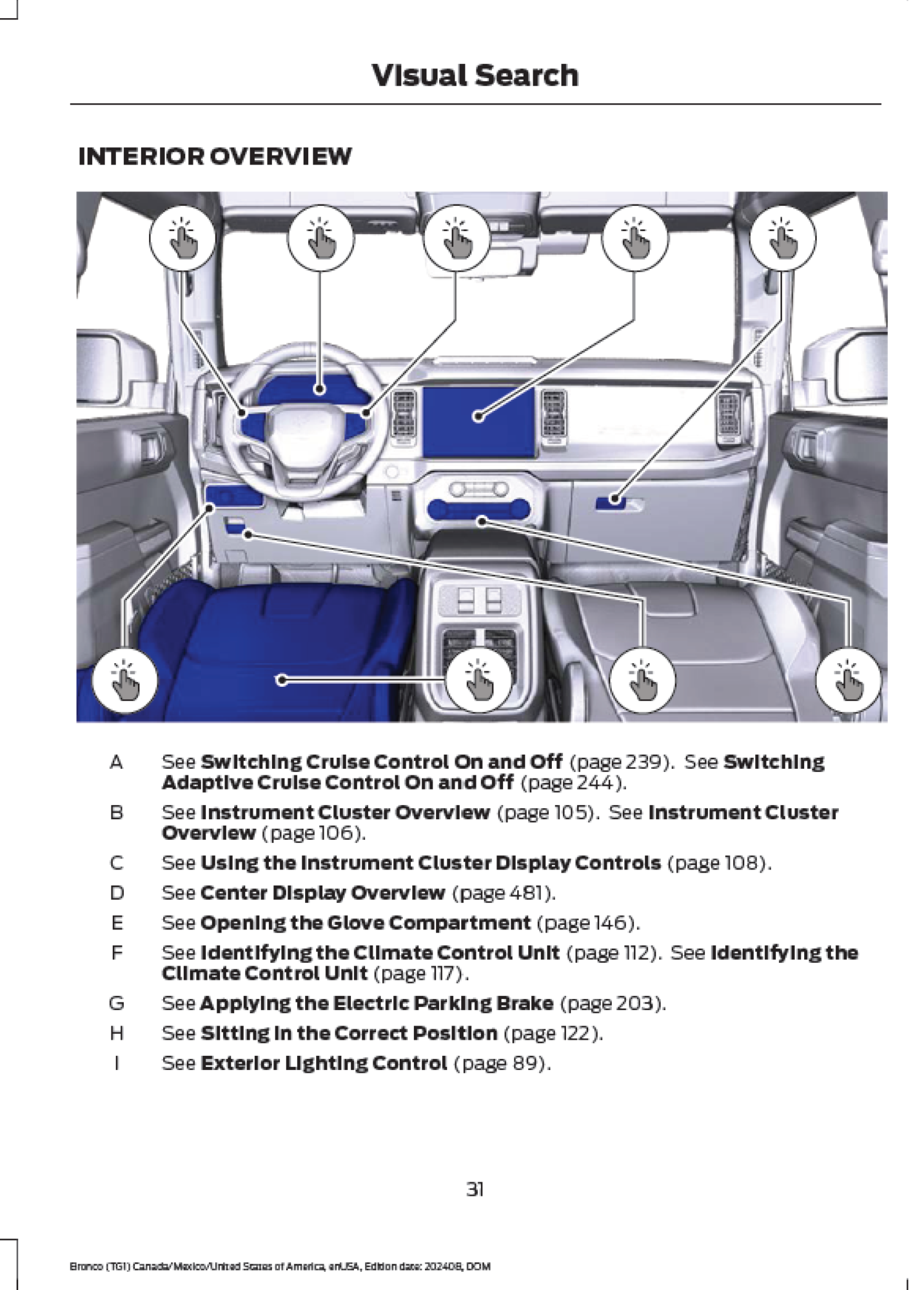 2025 Ford Bronco Official  Manual User Guide