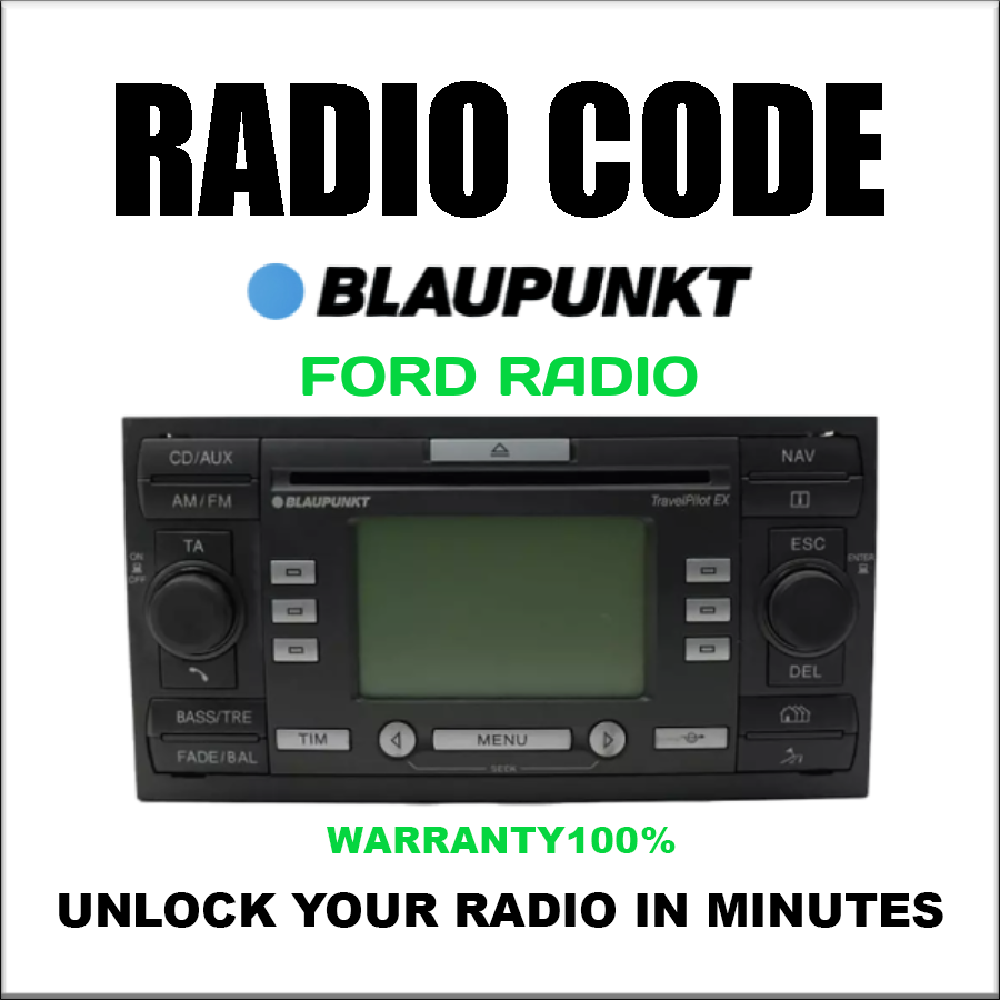 Blaupunkt Radio Codes Unlock Stereo Cars Ford Nissan Bmw Opel Fiat Alfa Lancia Pin Service