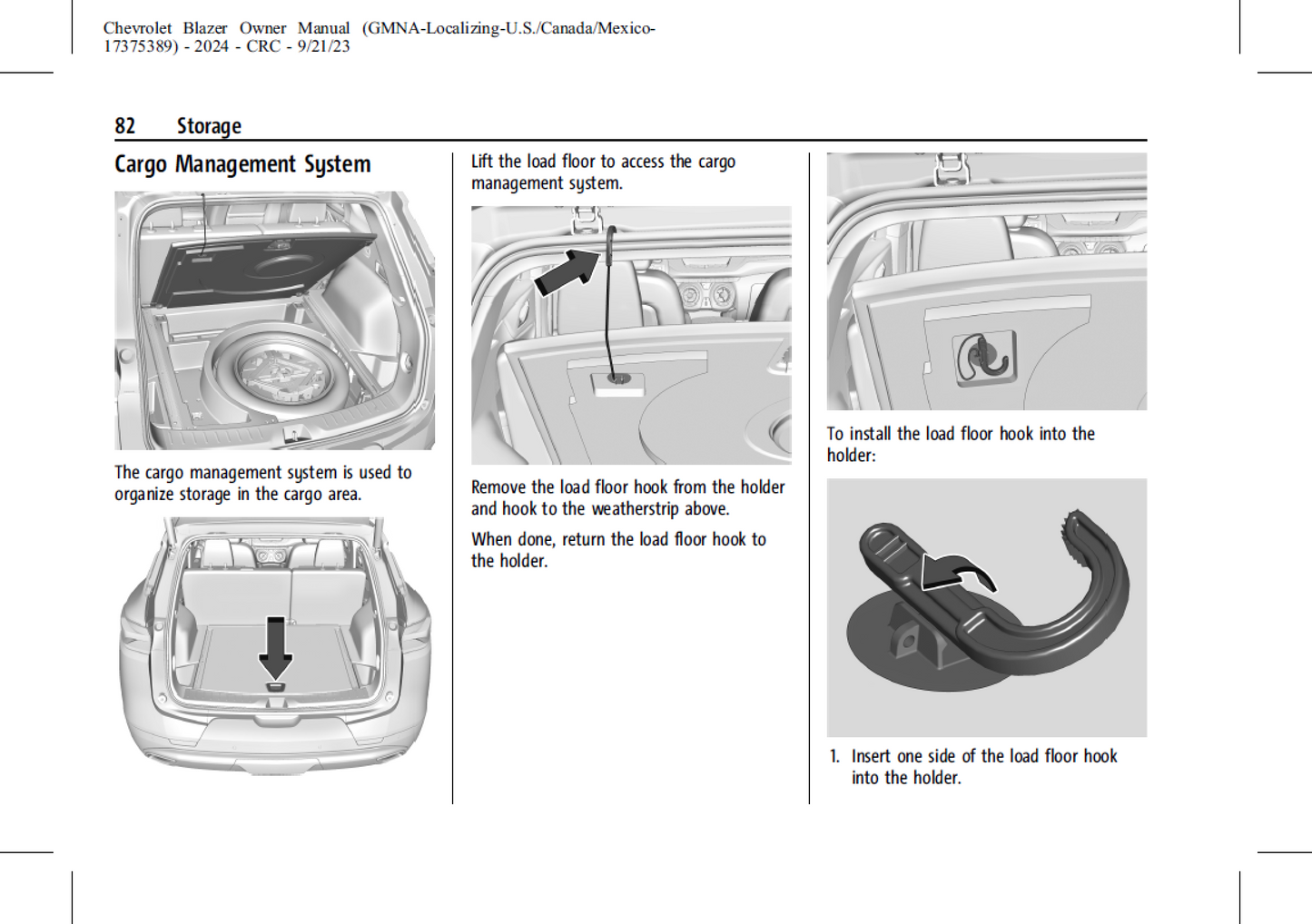 2024 Chevrolet Blazer Official Manual User Guide