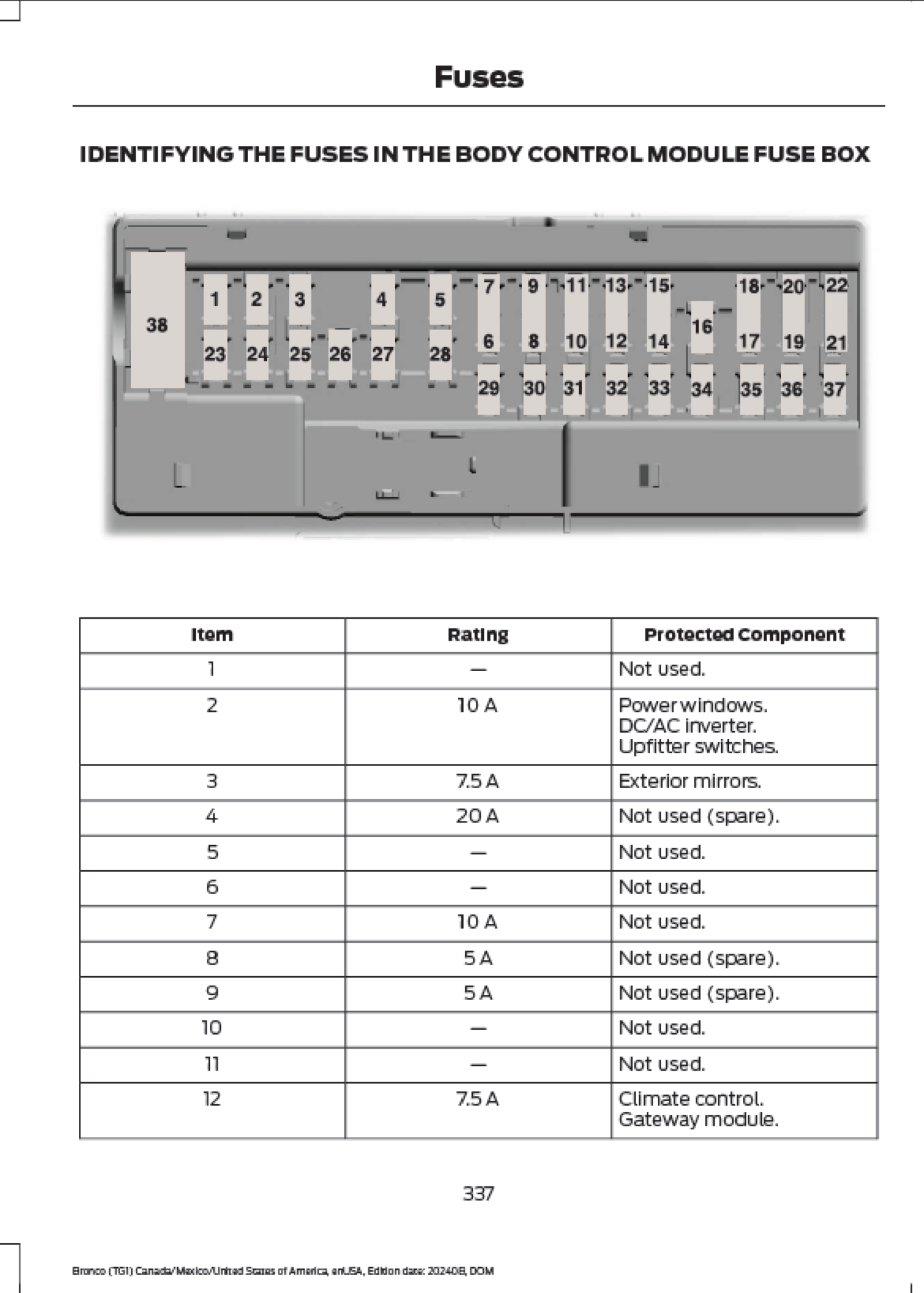 2025 Ford Bronco Official  Manual User Guide