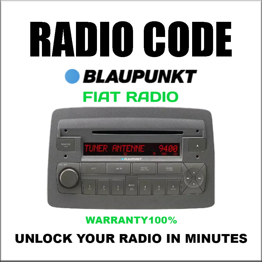 Blaupunkt Radio Codes Unlock Stereo Cars Ford Nissan Bmw Opel Fiat Alfa Lancia Pin Service