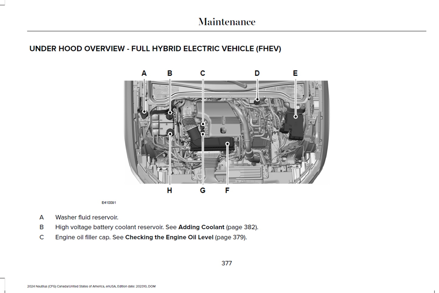 2024 Lincoln Nautilus Official  Manual User Guide