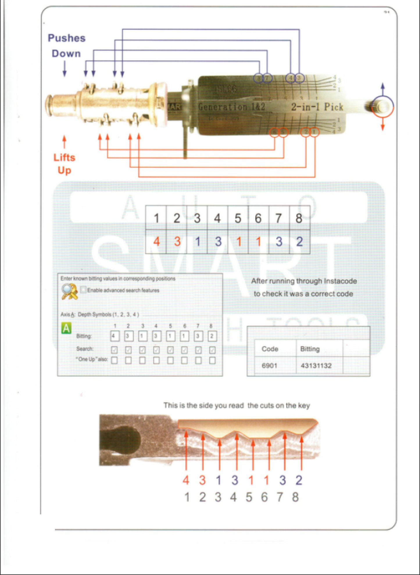 Automotive Locksmith Guide: Book 2-In-1 Decoder & Pick User Manual For Vehicles (Digital Download)