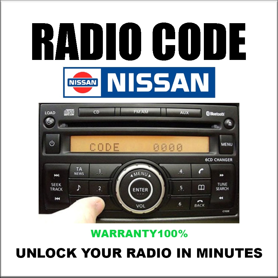 Nissan Radio Codes Connect Daewoo Clarion Blaupunkt Unlock Stereo Pin Service