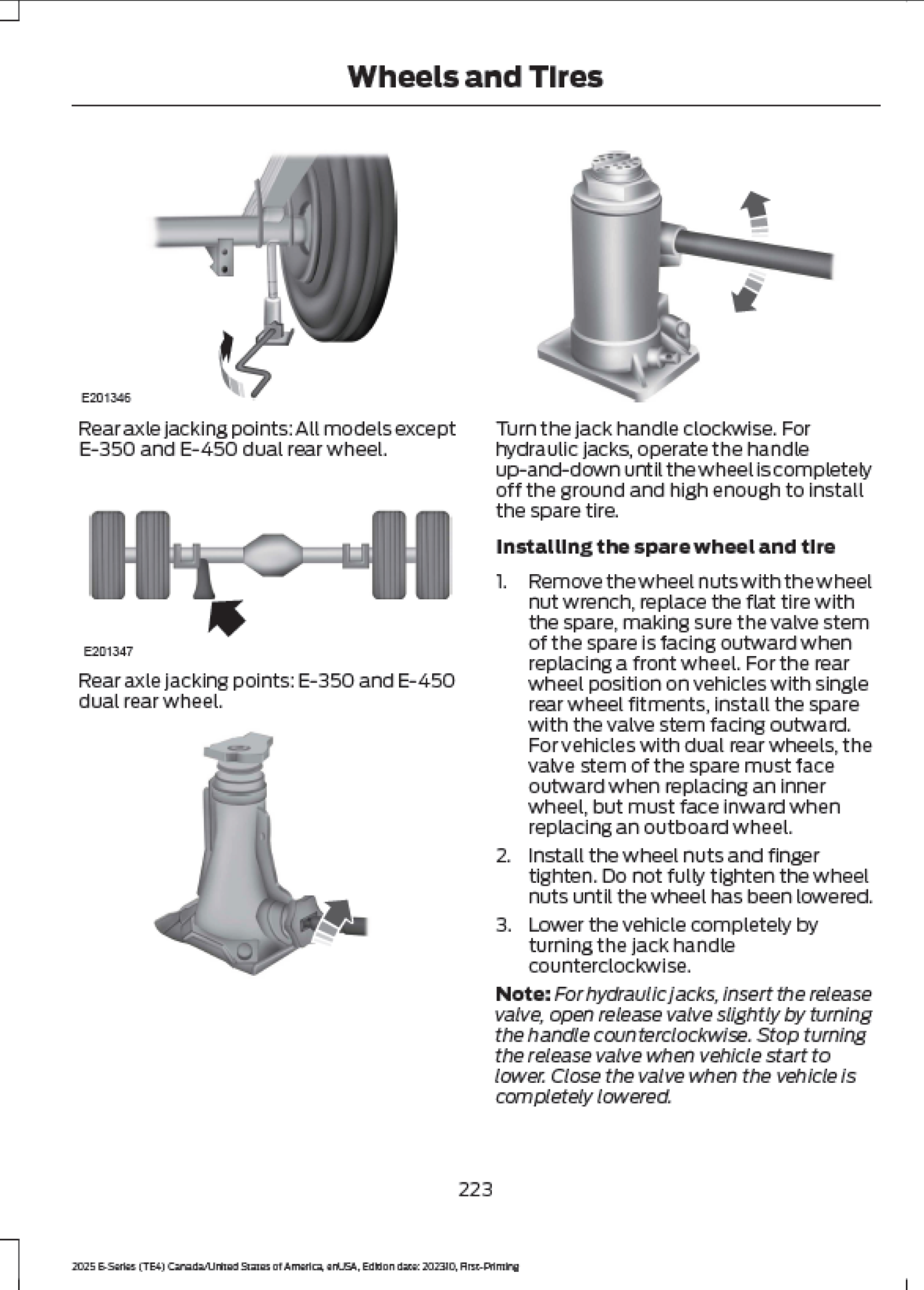 2025 Ford E-Series Official  Manual User Guide