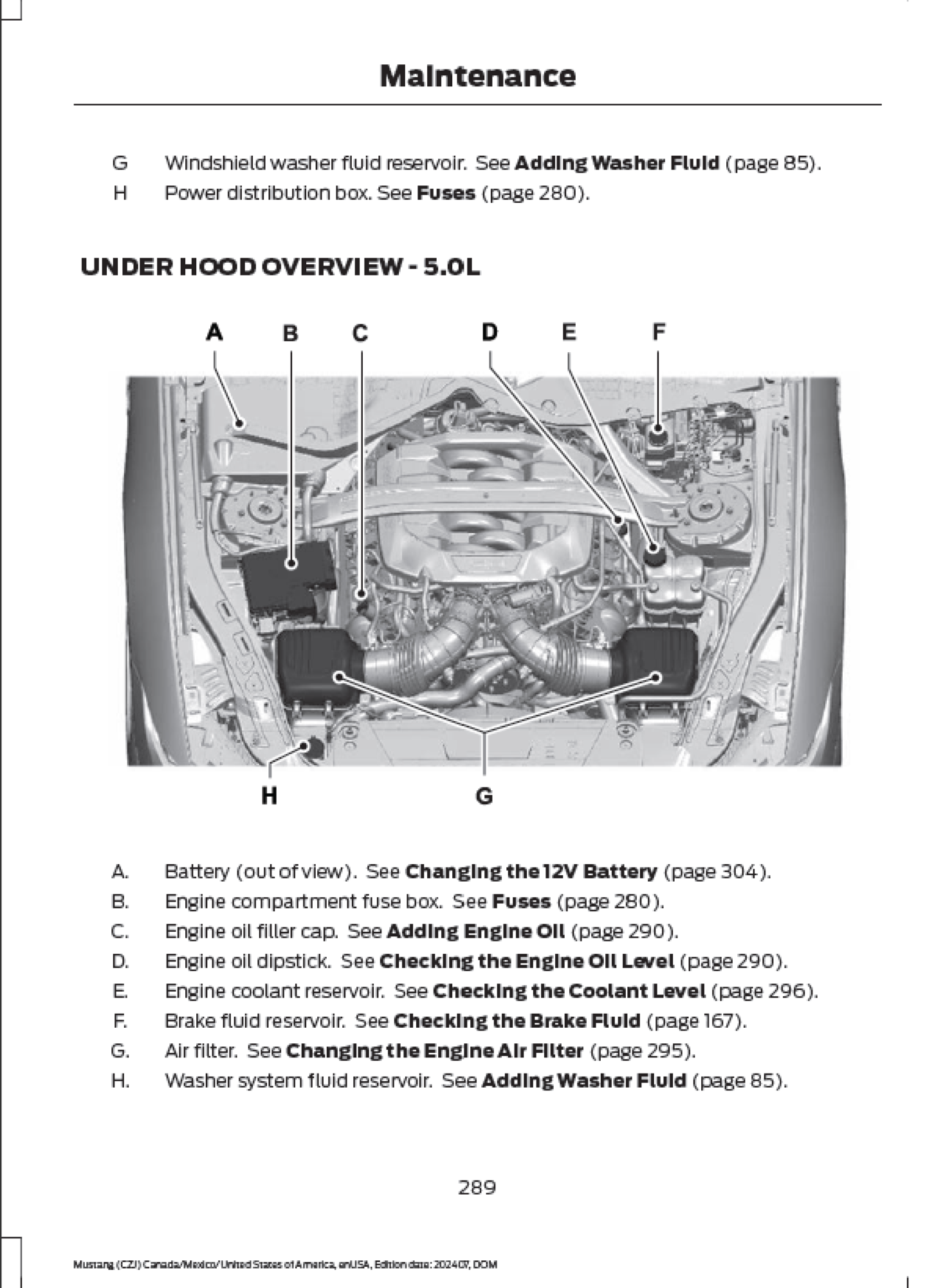 2025 Ford Mustang Official Manual User Guide