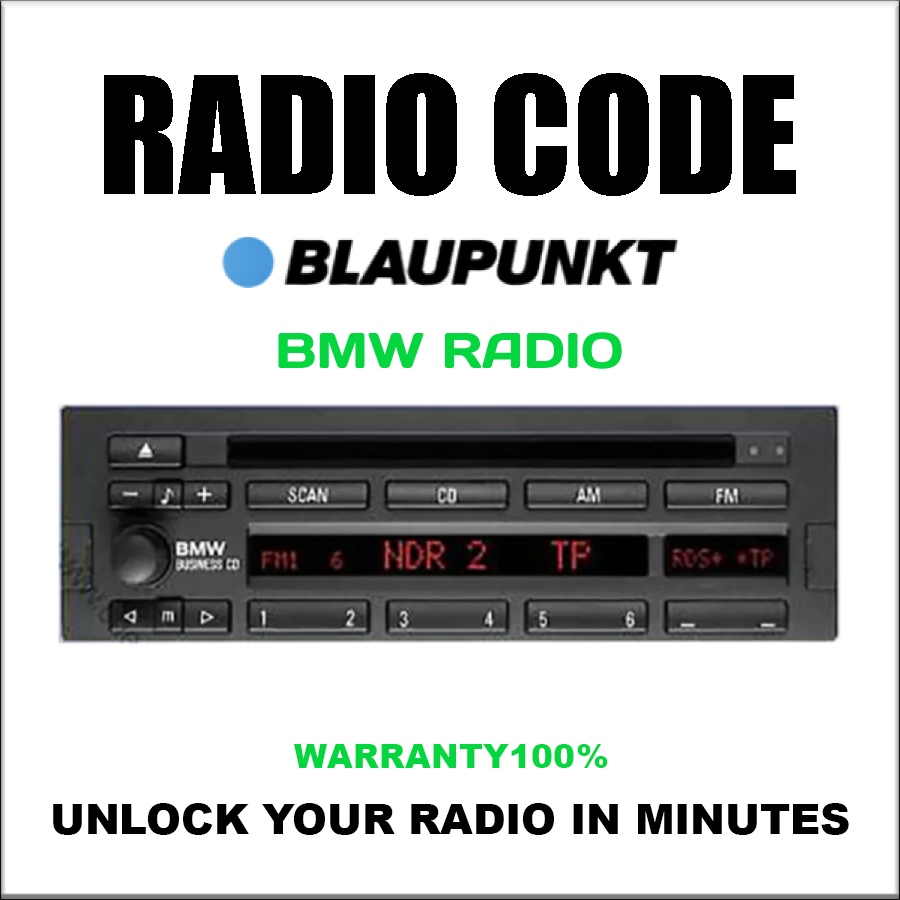 Blaupunkt Radio Codes Unlock Stereo Cars Ford Nissan Bmw Opel Fiat Alfa Lancia Pin Service