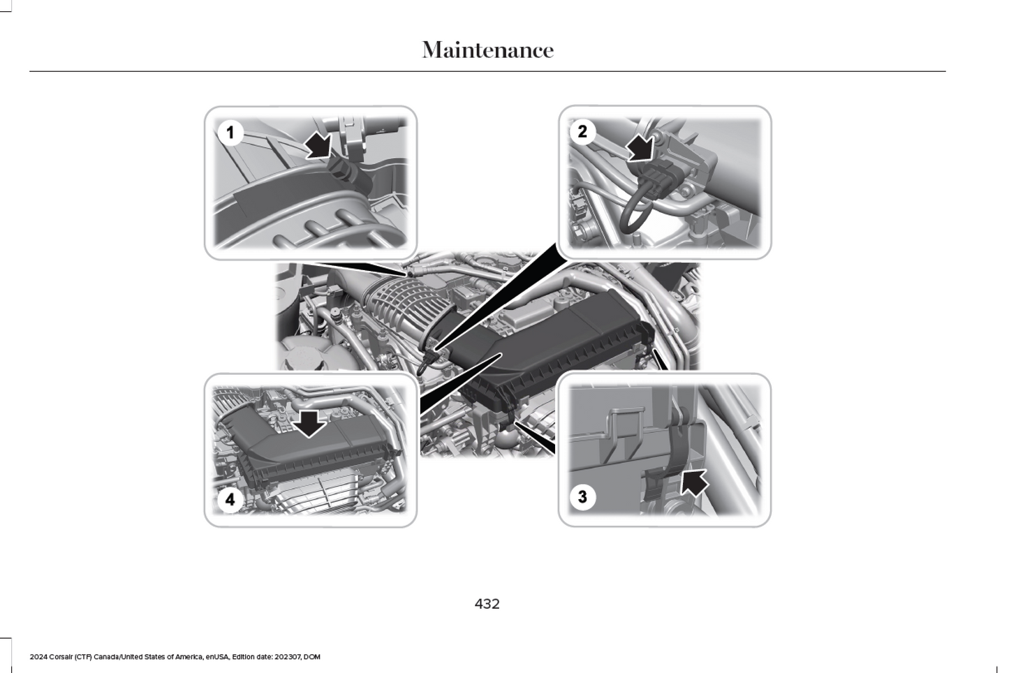 2024 Lincoln Corsair Official Manual User Guide