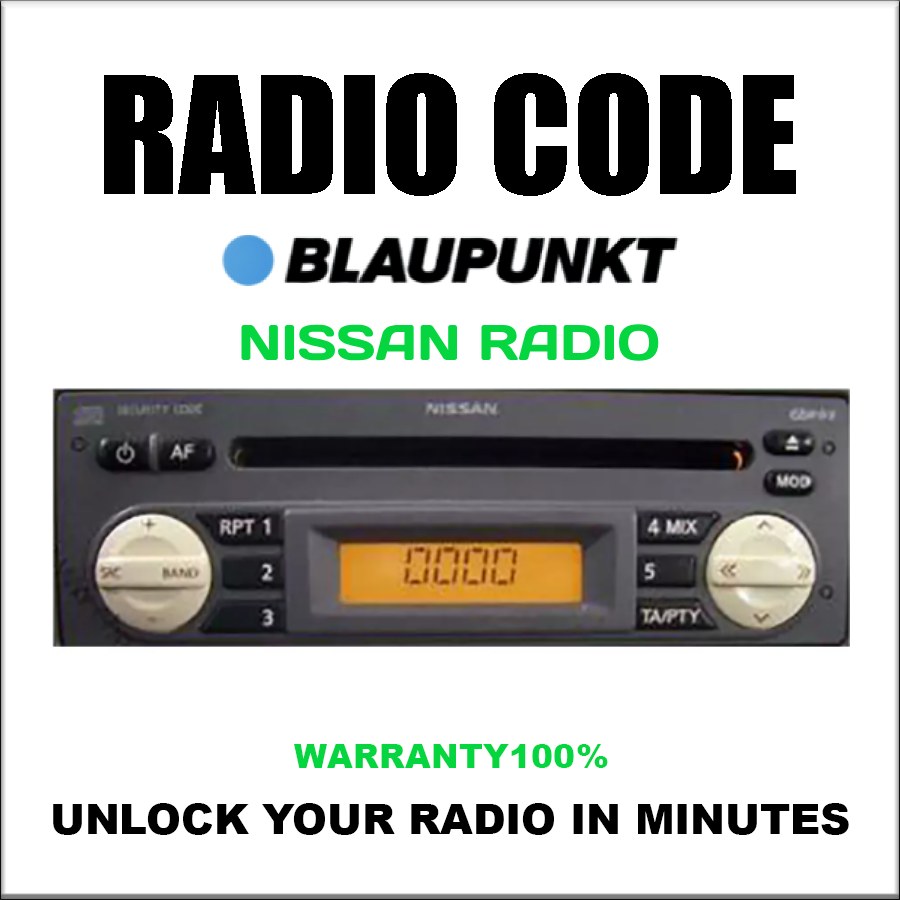 Blaupunkt Radio Codes Unlock Stereo Cars Ford Nissan Bmw Opel Fiat Alfa Lancia Pin Service